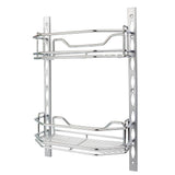 Hardware Resources - 6'' Wire Door Mounted Tray System - Chrome