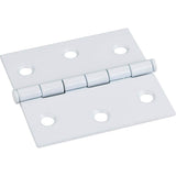 Hardware Resources - White 2-1/2'' x 2-1/2''  Swaged Butt Hinge - White
