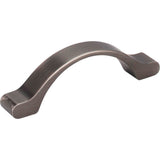 Hardware Resources - 3'' Center-to-Center Brushed Pewter Arched Seaver Cabinet Pull - Brushed Pewter