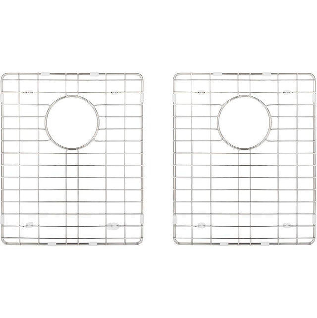 Hardware Resources - Stainless Steel Bottom Grids for Handmade 50/50 Double Bowl Sink (HMS250) - Stainless Steel