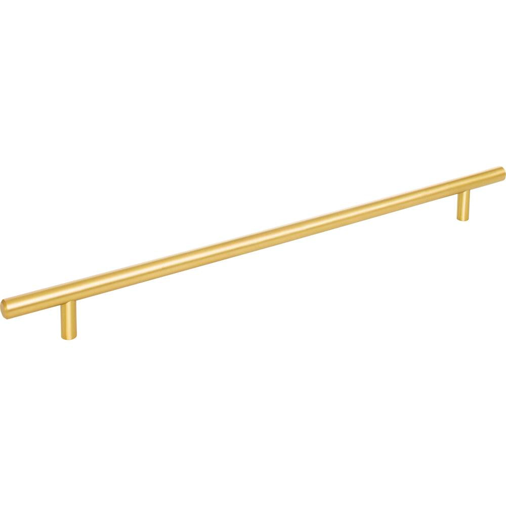 Hardware Resources - 319 mm Center-to-Center Brushed Gold Naples Cabinet Bar Pull - Brushed Gold