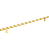 Hardware Resources - 319 mm Center-to-Center Brushed Gold Naples Cabinet Bar Pull - Brushed Gold