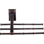 Hardware Resources - Brushed Oil Rubbed Bronze Tri-Level Hook Tie Organizer - Brushed Oil Rubbed Bronze