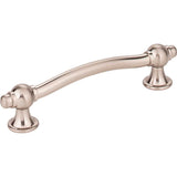 Hardware Resources - 96 mm Center-to-Center Satin Nickel Syracuse Cabinet Bar Pull - Satin Nickel