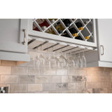 18'' Wooden Stemware Rack