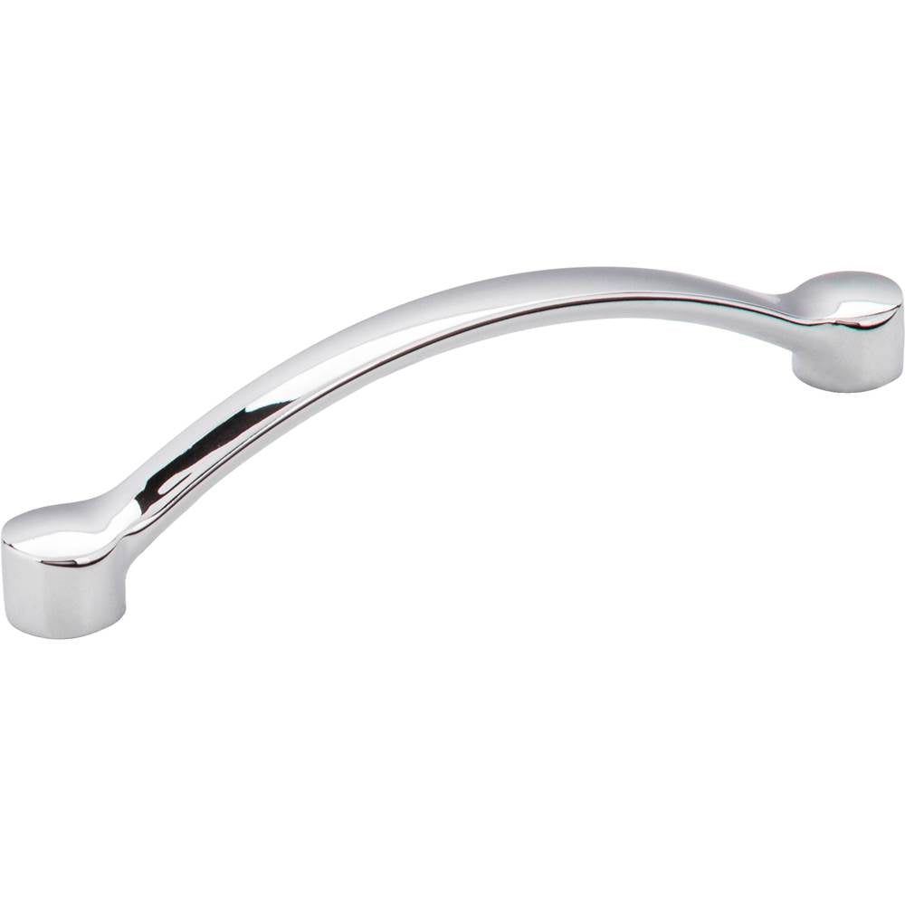 Hardware Resources - 128 mm Center-to-Center Polished Chrome Arched Belfast Cabinet Pull - Polished Chrome