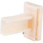 Hardware Resources - Adjustable Rear Mounting Socket with Dowels For 9400/9500 Series Slides Left - White