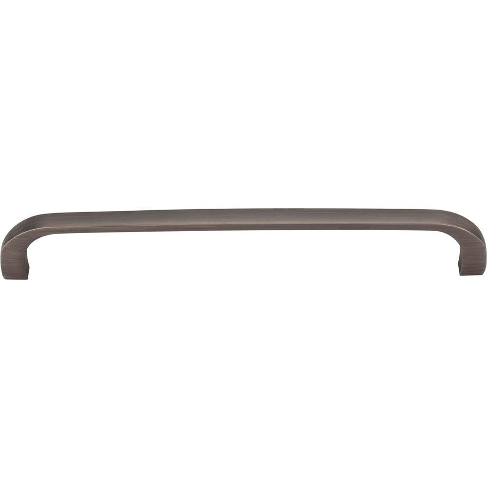 160 mm Center-to-Center Brushed Pewter Square Slade Cabinet Pull
