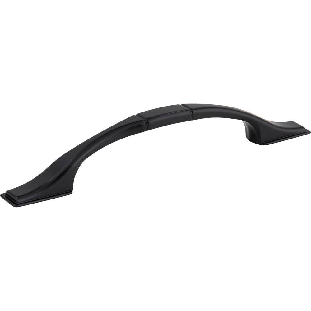 Hardware Resources - 96 mm Center-to-Center Matte Black Square Hammond Cabinet Pull - Matte Black