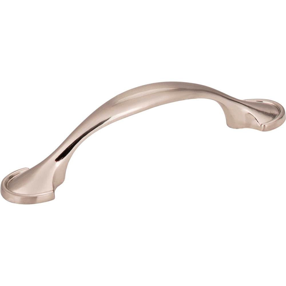 Hardware Resources - 3'' Center-to-Center Satin Nickel Watervale Cabinet Pull - Satin Nickel