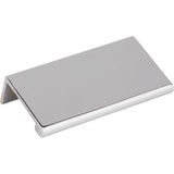Hardware Resources - 3'' Overall Length Polished Chrome Edgefield Cabinet Tab Pull - Polished Chrome
