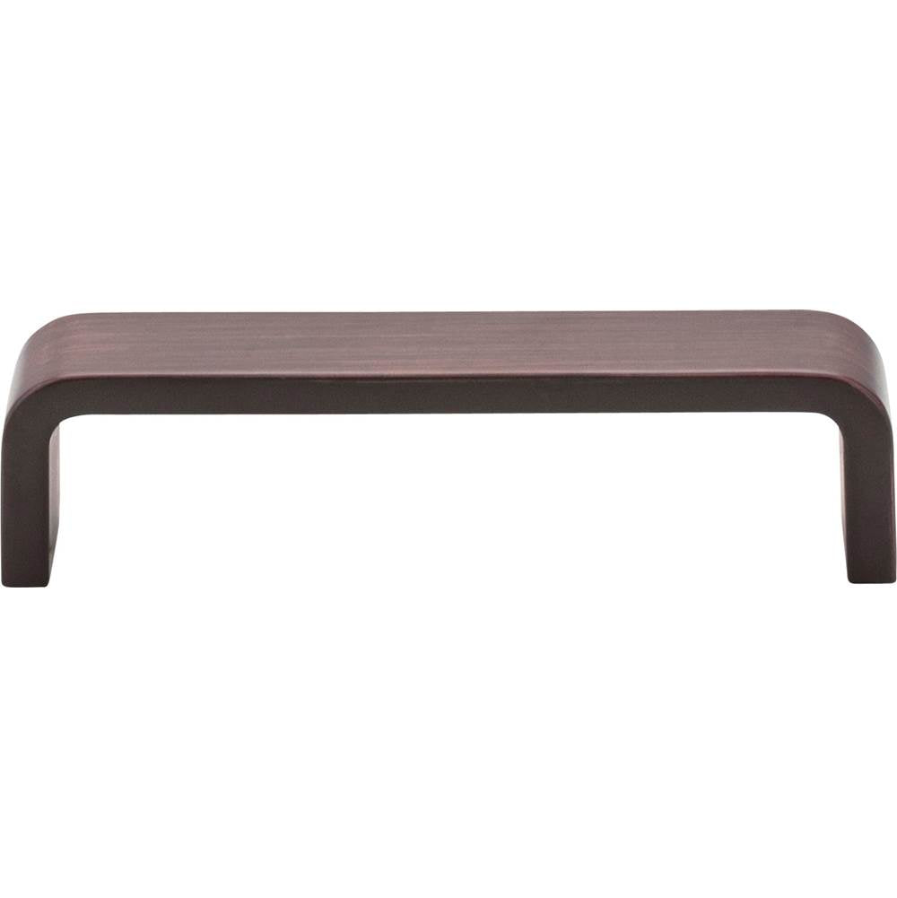4'' Center-to-Center Brushed Chrome Square Asher Cabinet Pull