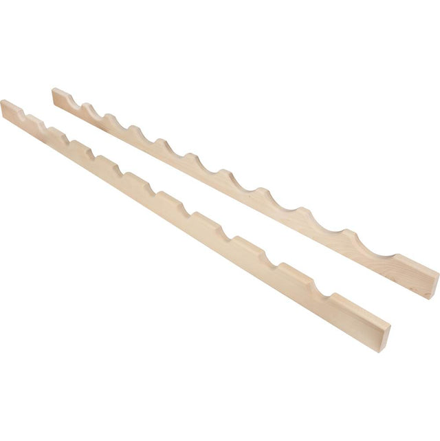 Hardware Resources - 48'' Maple Bottle Rack - Unfinished