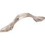 Hardware Resources - 3'' Center-to-Center Satin Nickel Baroque Capri Cabinet Pull - Satin Nickel