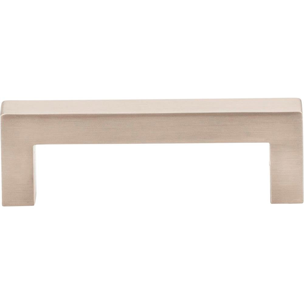 3'' Center-to-Center Brushed Gold Square Stanton Cabinet Bar Pull