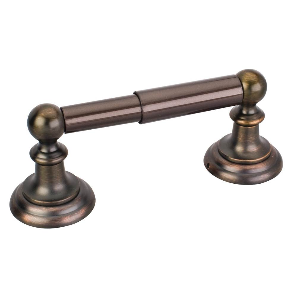 Hardware Resources - Fairview Brushed Oil Rubbed Bronze Spring-Loaded Paper Holder - Retail Packaged - Brushed Oil Rubbed Bronze