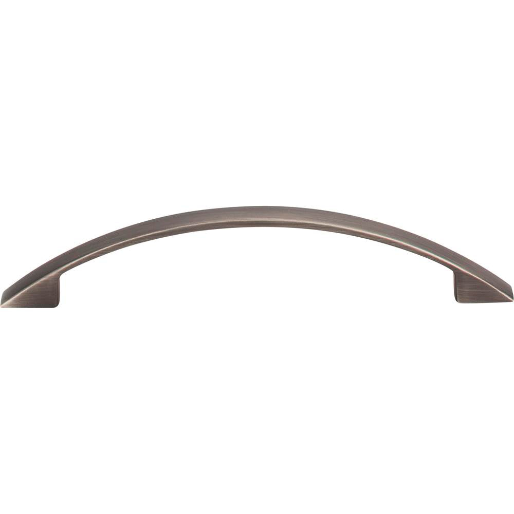 128 mm Center-to-Center Brushed Pewter Arched Somerset Cabinet Pull