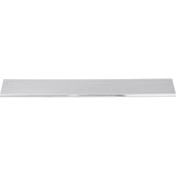 12'' Overall Length Brushed Chrome Edgefield Cabinet Tab Pull