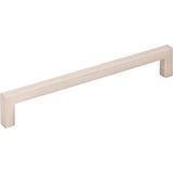 Hardware Resources - 160 mm Center-to-Center Satin Nickel Square Stanton Cabinet Bar Pull - Satin Nickel
