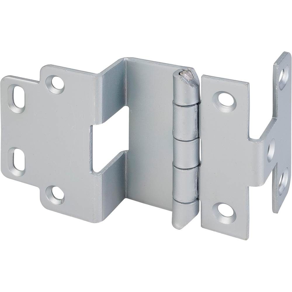 Hardware Resources - Institutional 5-Knuckle Non-Mortise Cabinet Hinge - Dull Nickel - Dull Nickel