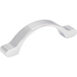 Hardware Resources - 3'' Center-to-Center Polished Chrome Arched Seaver Cabinet Pull - Polished Chrome