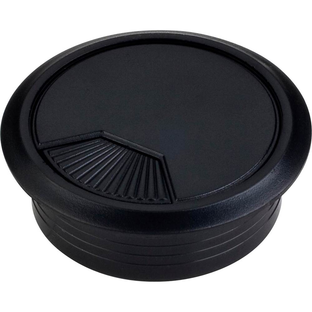 Hardware Resources - Black 3 Piece Spring Grommet for 60 mm Diameter Hole - Black