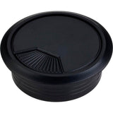 Hardware Resources - Black 3 Piece Spring Grommet for 60 mm Diameter Hole - Black