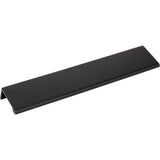 Hardware Resources - 8'' Overall Length Matte Black Edgefield Cabinet Tab Pull - Matte Black