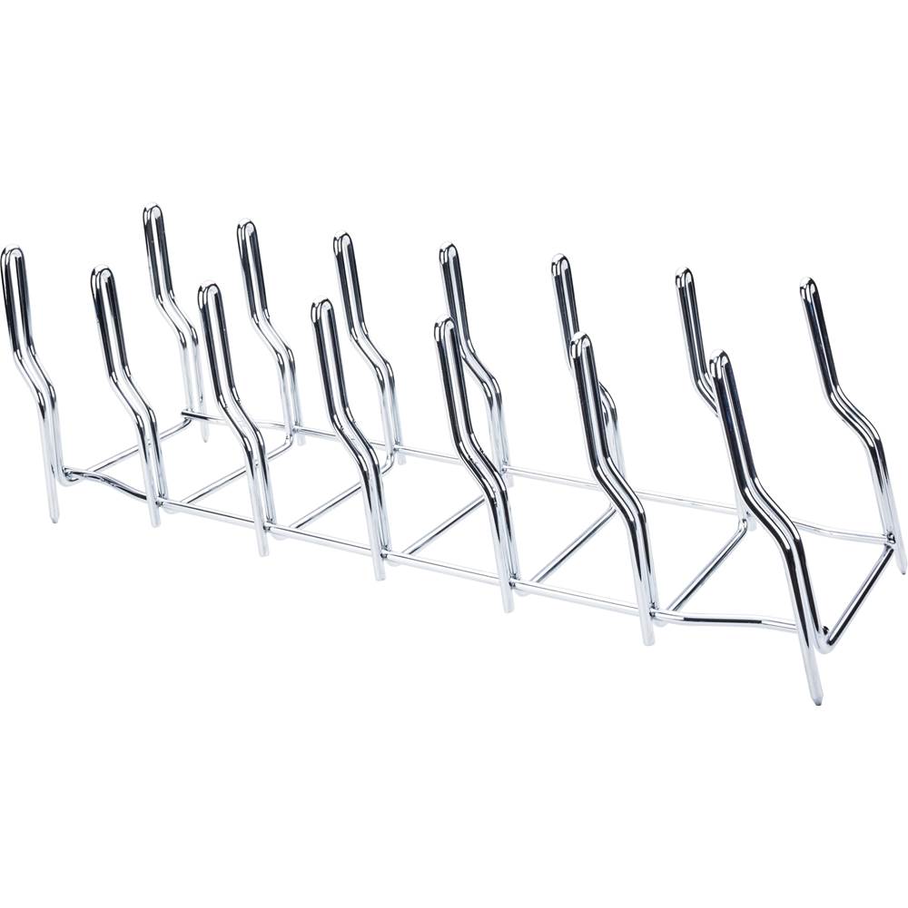 Hardware Resources - Lid Organizer Insert for Peg Board Drawer Insert - Polished Chrome