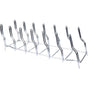 Hardware Resources - Lid Organizer Insert for Peg Board Drawer Insert - Polished Chrome