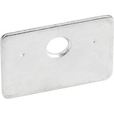 Hardware Resources - Zinc Finish Strike Plate for Magnetic Catches - Zinc