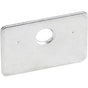 Hardware Resources - Zinc Finish Strike Plate for Magnetic Catches - Zinc