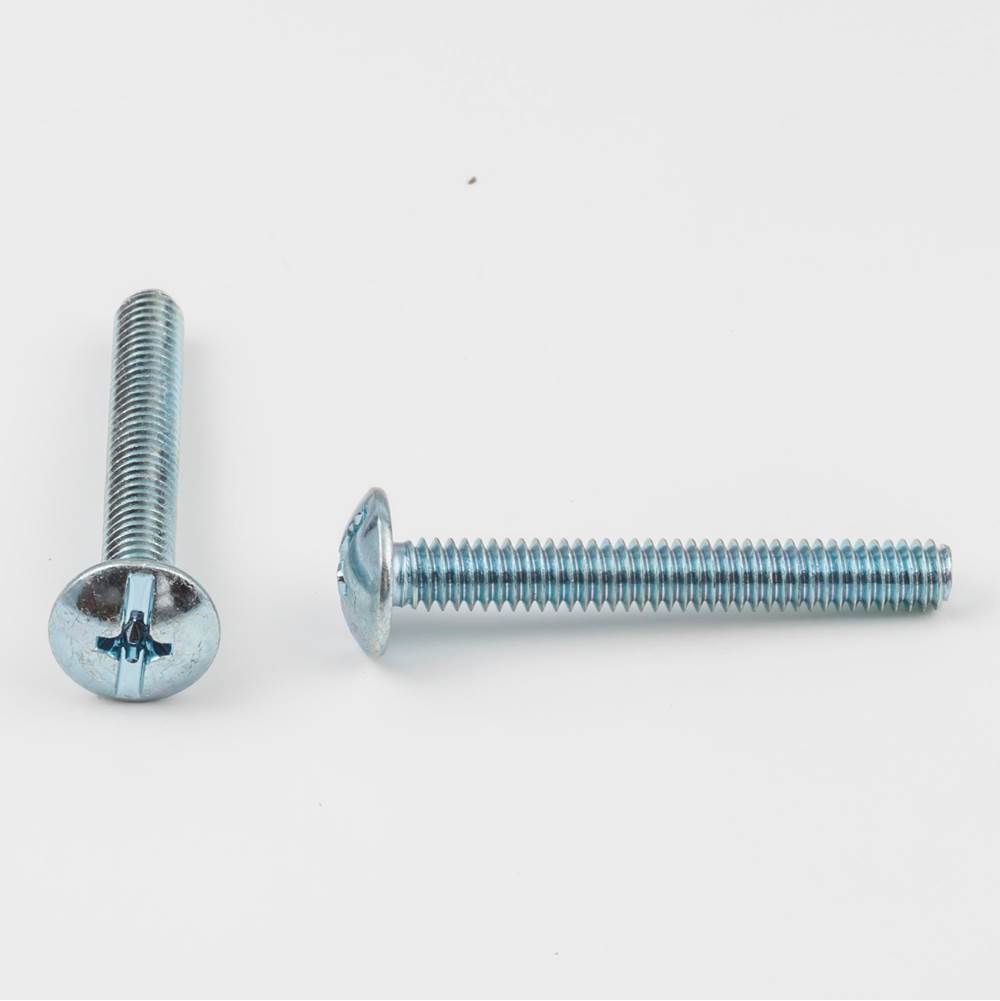 Hardware Resources - 8/32'' x 1-1/4'' Truss Phillips Machine Screw Retail Pack - 20 Screws per Pack - Zinc