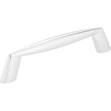 Hardware Resources - 96 mm Center-to-Center Polished Chrome Zachary Cabinet Pull - Polished Chrome