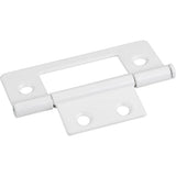 Hardware Resources - White 3'' Loose Pin Non-Mortise Hinge 4 Hole - White