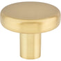 Hardware Resources - 1-1/4'' Diameter Brushed Gold Gibson Cabinet Knob - Brushed Gold