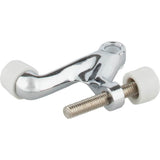 Hardware Resources - Hinge Pin Door Stop,2-pack - Polished Chrome