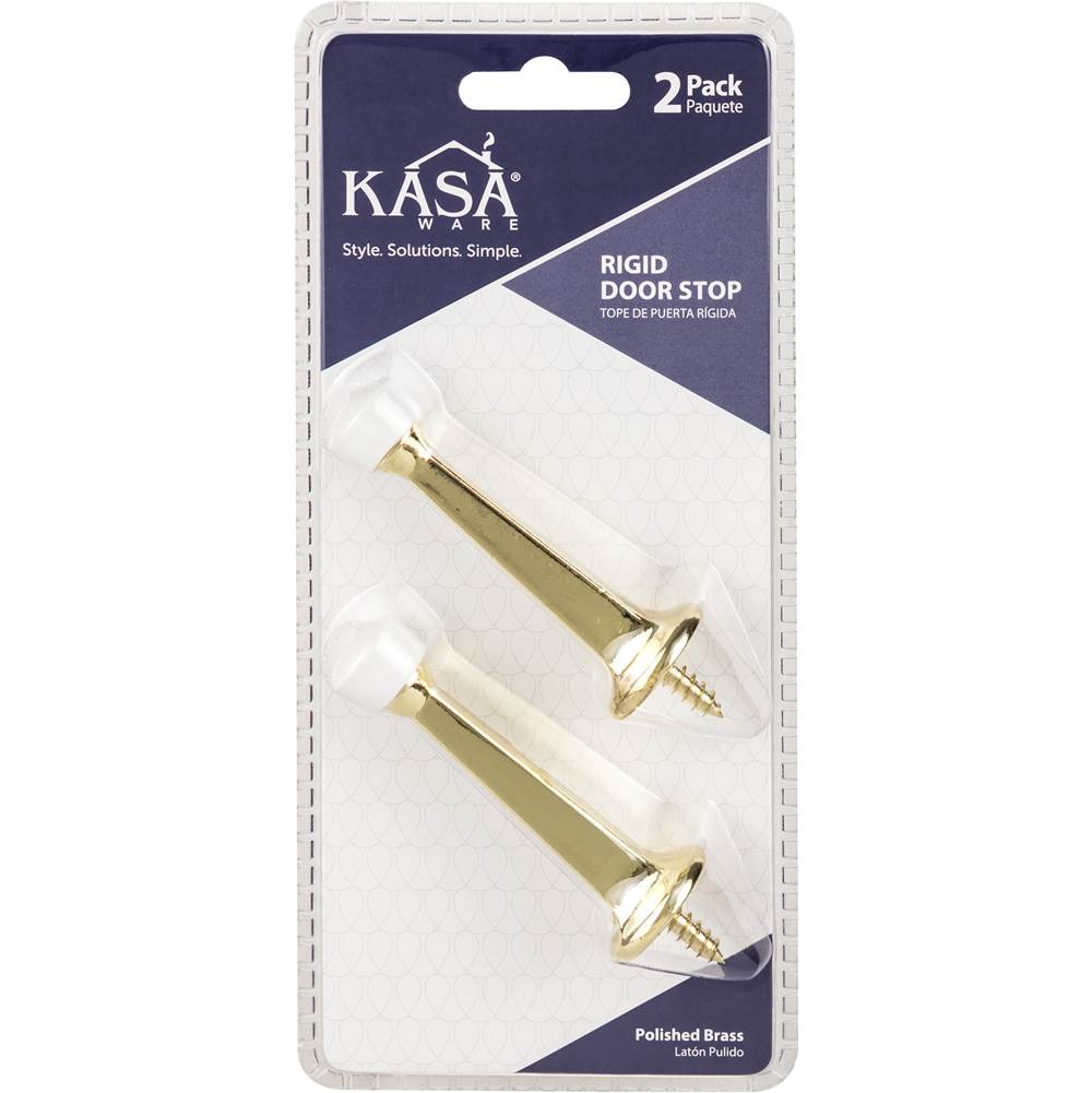 2-pack of Rigid Door Stops. Installation instructions includ