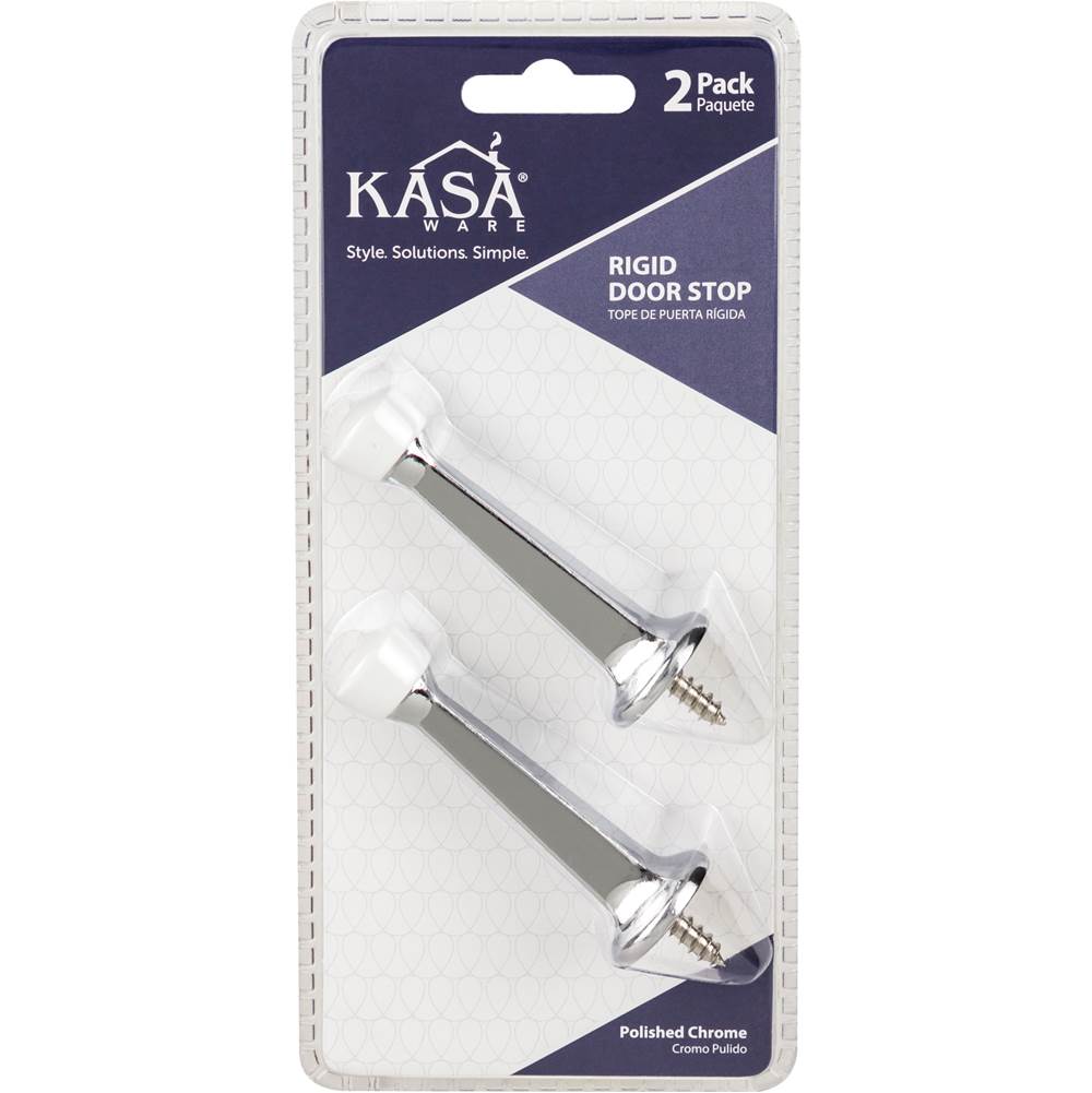 2-pack of Rigid Door Stops. Installation instructions includ