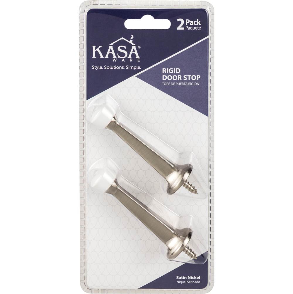 2-pack of Rigid Door Stops. Installation instructions includ