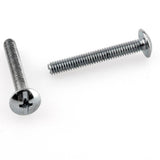 Hardware Resources - Truss Head Machine Screws, 8/32'' x 1-1/4'', 20-pack - Zinc