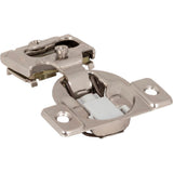 Hardware Resources - 2-pack of 1/2'' Overlay Soft-close Compact Hinges. Screws and - Polished Nickel