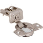Hardware Resources - 2-pack of 1-1/4'' Overlay Soft-close Compact Hinges. Screws a - Polished Nickel