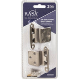 3/8'' Self-closing Inset Hinge, 2-pack