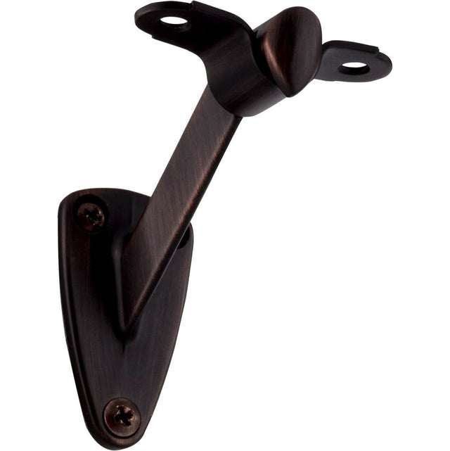Hardware Resources - 3-3/8'' Heavy Duty Handrail Bracket - Brushed Oil Rubbed Bronze