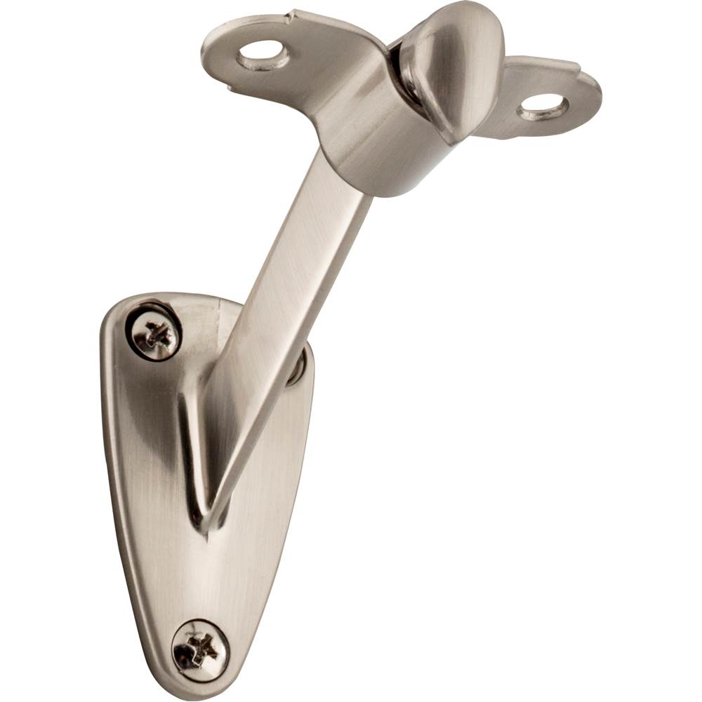 Hardware Resources - 3-3/8'' Heavy Duty Handrail Bracket - Satin Nickel