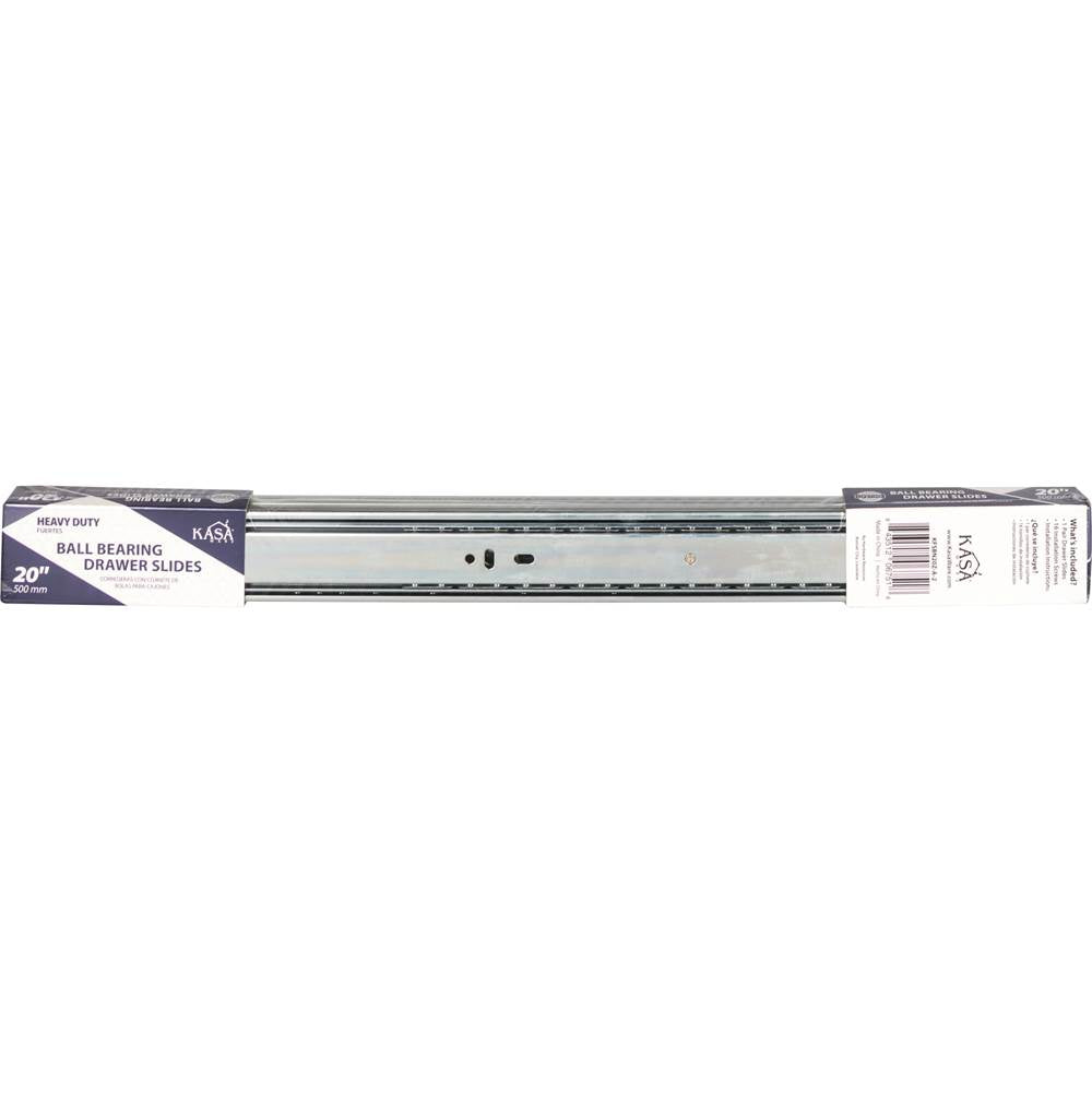 20'' Heavy Duty Ball Bearing Drawer Slides, 1 pair
