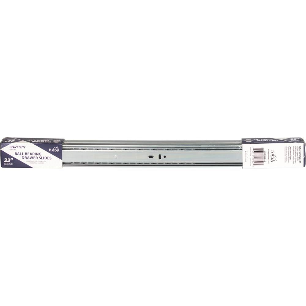 22'' Heavy Duty Ball Bearing Drawer Slides, 1 pair