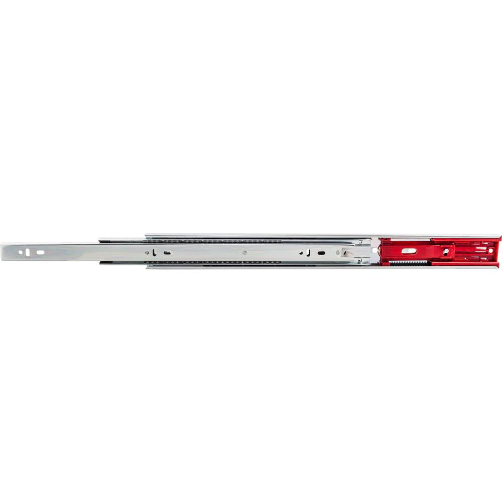 Hardware Resources - 20'' Heavy Duty Soft-close Ball Bearing Drawer Slides, 1 pair - Zinc