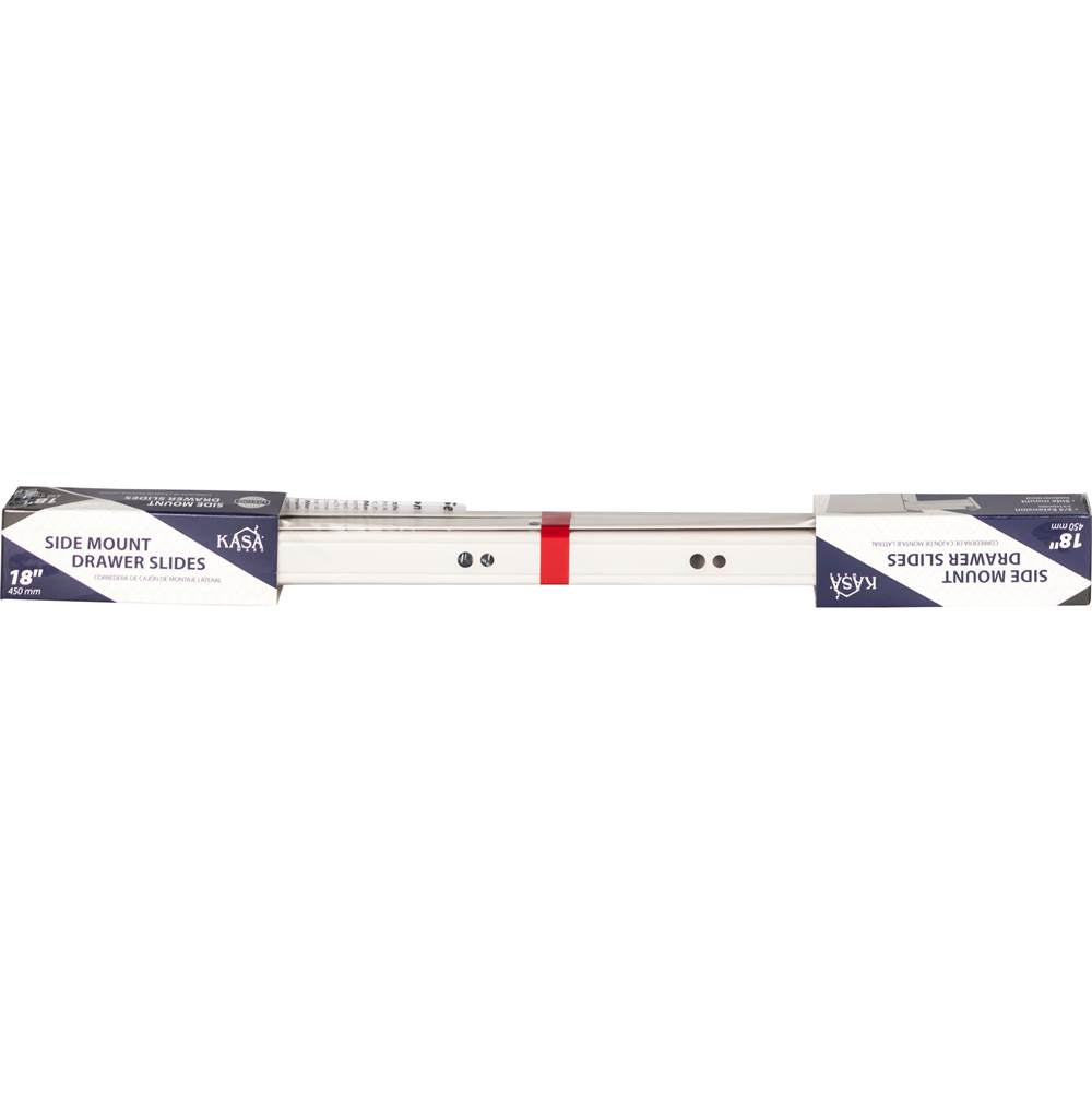 18'' Side Mount Drawer Slides, 1 pair